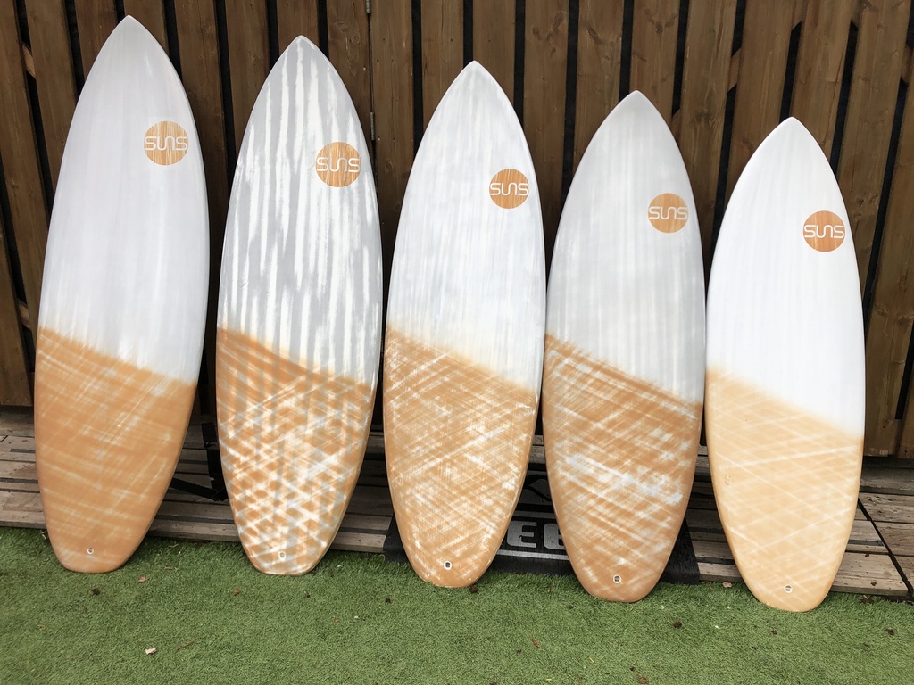 Suns Flare River Surfboard Honu